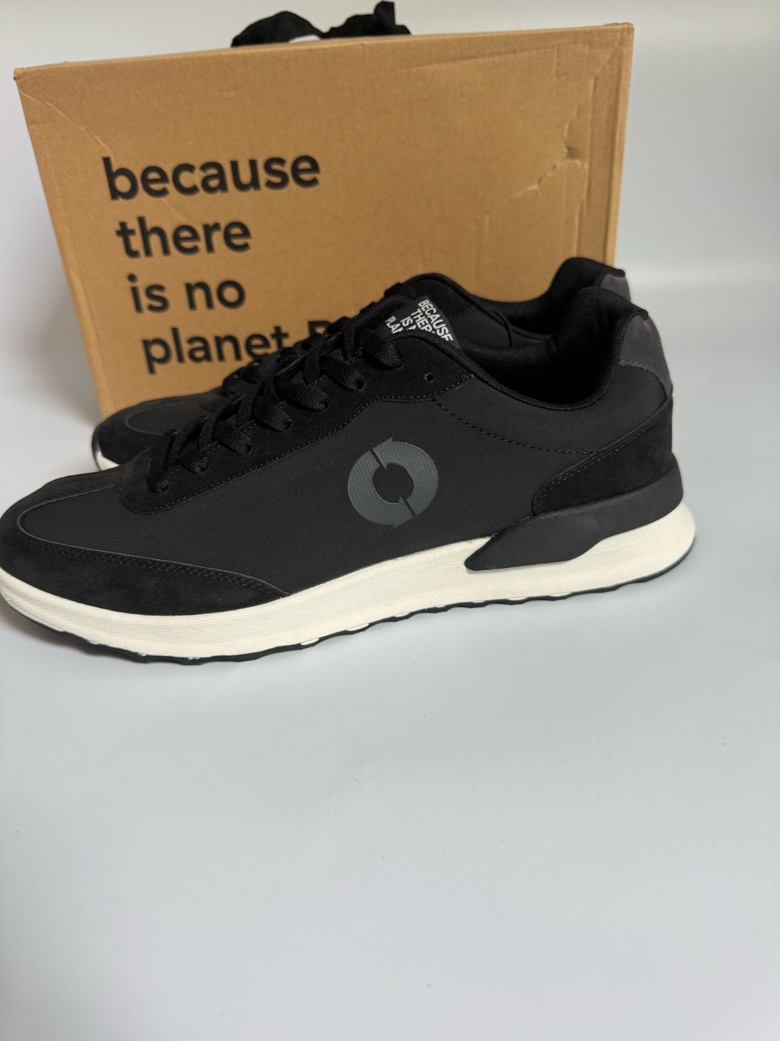 Nowe sneakersy męskie ECOALF PRINCEALF czarne 45