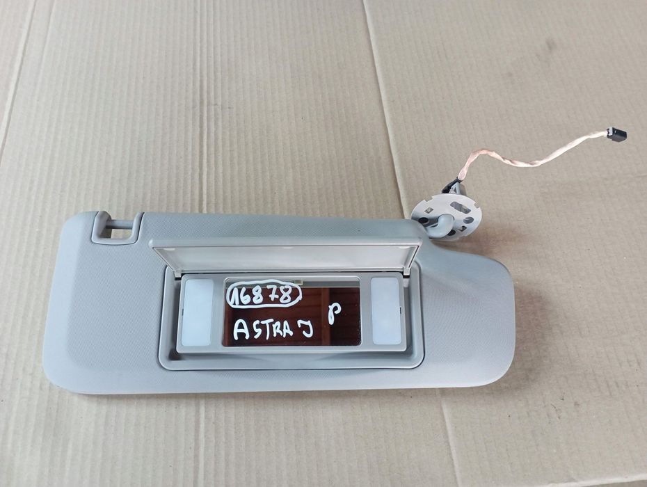 OPEL ASTRA J KOMBI OSŁONA PRZECIWSŁONECZNA PRAWA SŁONECZNIK 13302542