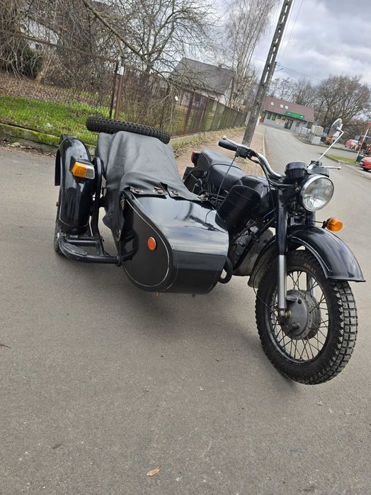 Dniepr Mt 10 z Wózkiem Bocznym Rok 1986 / Super Stan Zarejestrowany