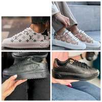 Женские кожаные кроссовки Louis Vuitton Sneakers, кросівки луи виттон