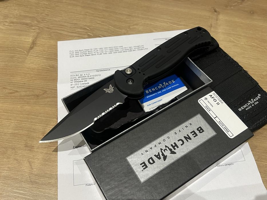 Nóż automat Benchmade AFO II 9051SBK