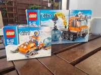 Lego City 60033 arktyczny łazik i LEGO City 60032 skuter śnieżny
