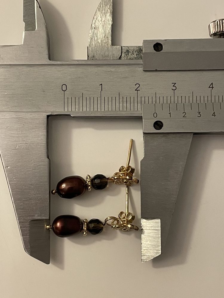 Kolczyki srebrne polecane z perłą i cyrkoniami