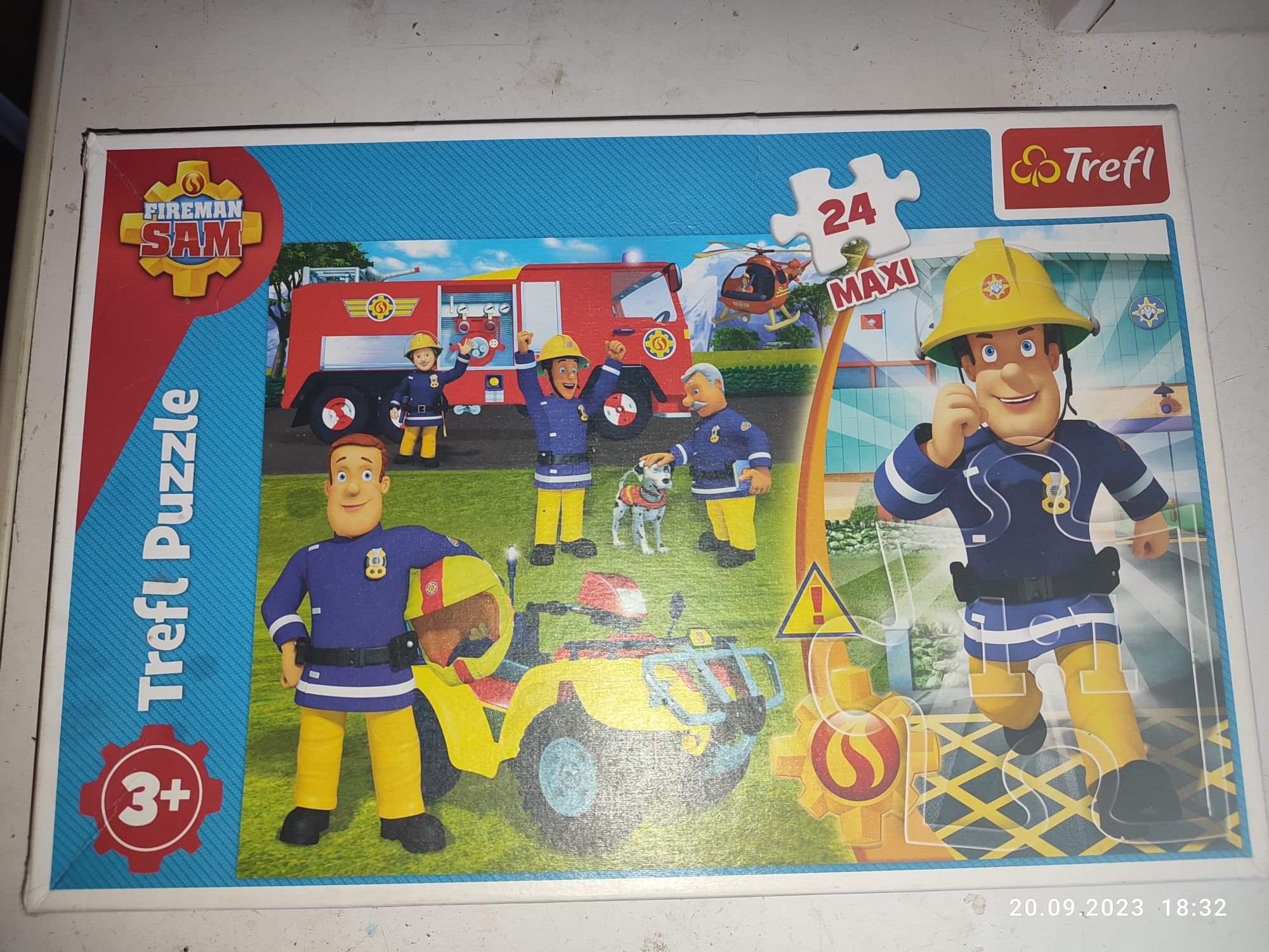 Puzzle maxi 24.    Strażak Sam