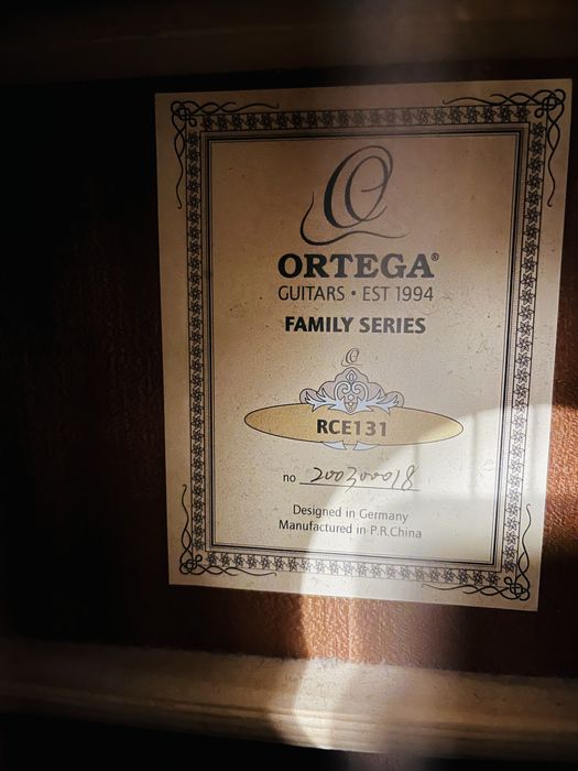 Guitarra Ortega RCE 131