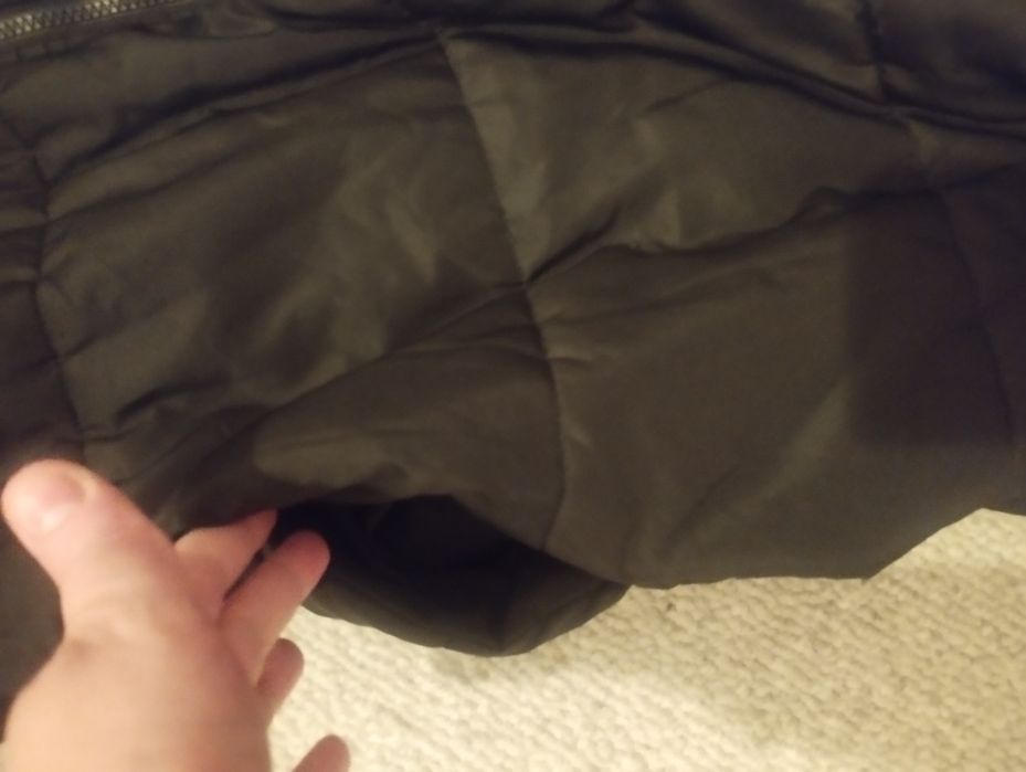 Długa kurtka z misiem