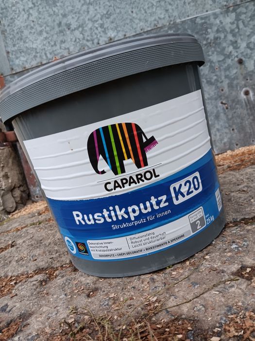 Caparol Rustikputz K20, strukturalny tynk