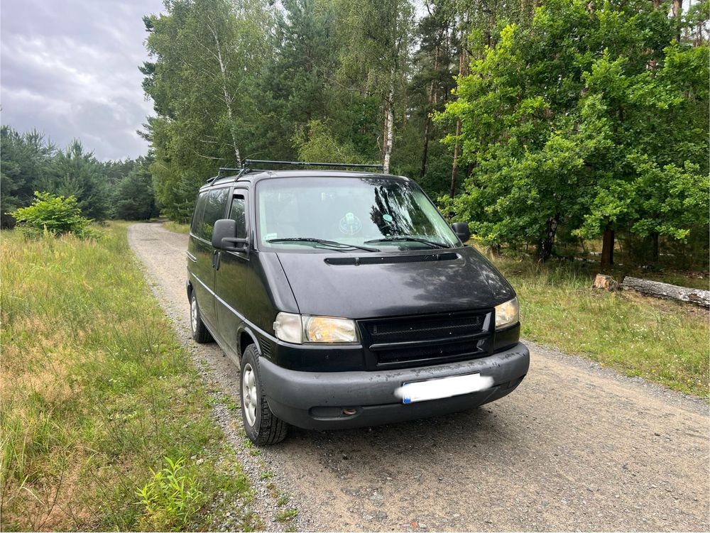 Vw t4 5 osobowy 2001r 2.5tdi hak zamiana na pickup