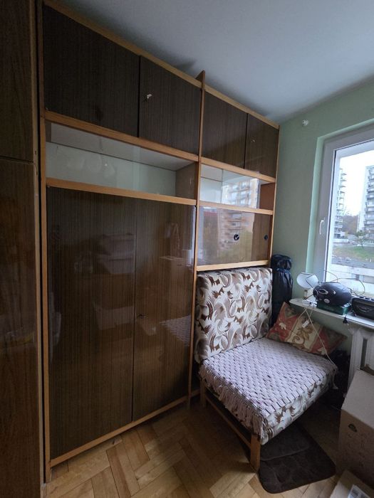 Meblościanka z łóżkiem