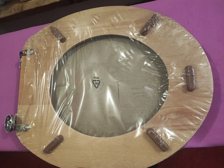 Drewniana deska sedesowa brzoza