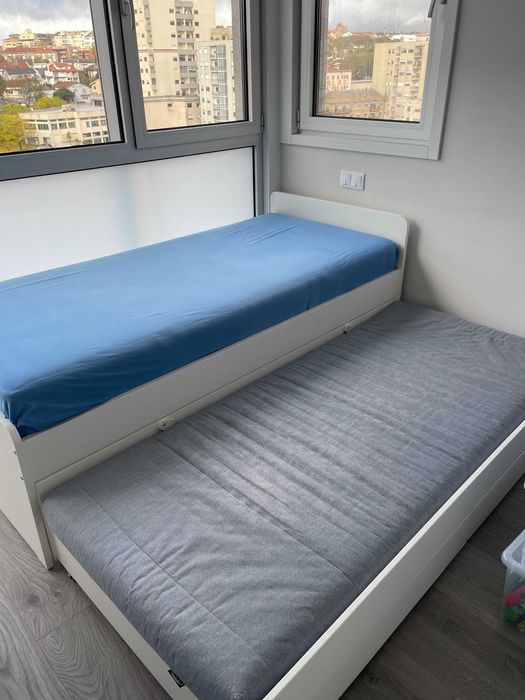 cama solteiro Ikea SLÄKT
