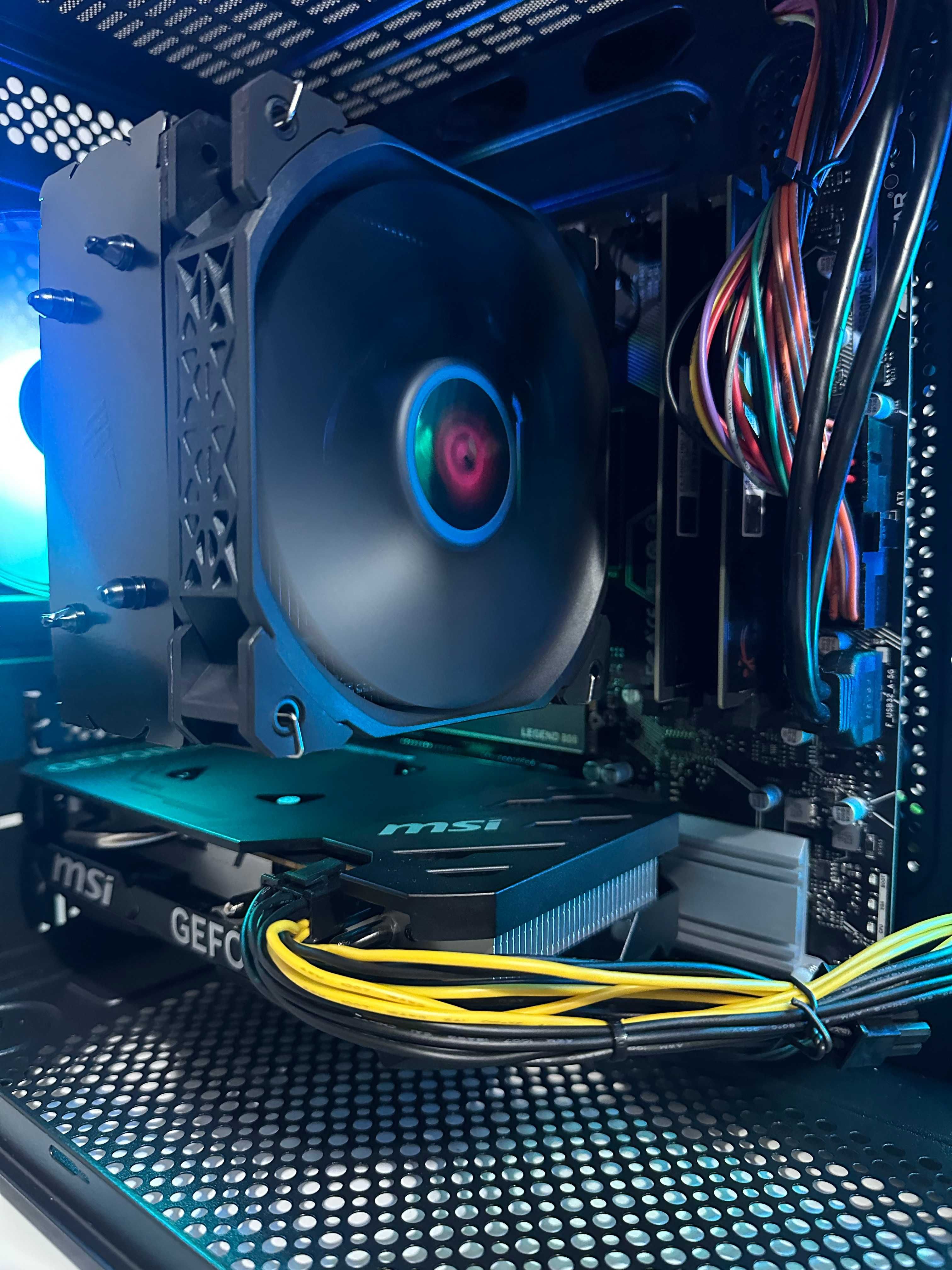 Komputer do gier! Ryzen 5 5600 / RTX 4060 32GB 1TB FV23% Gwarancja 24M
