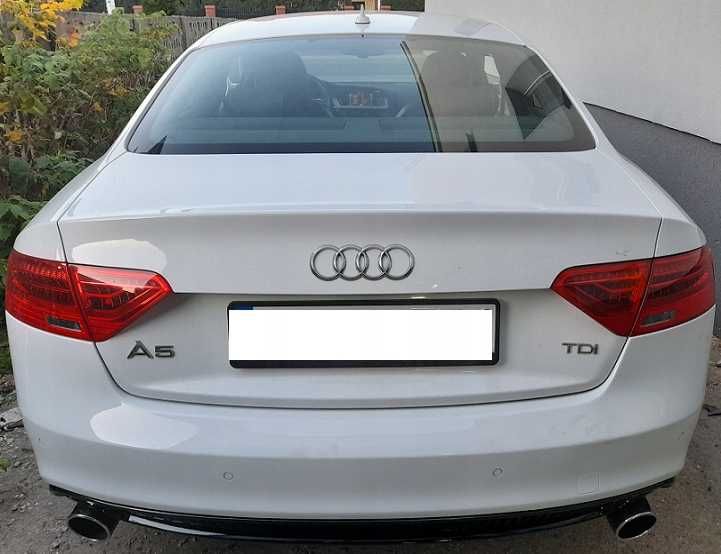 tłumik sportowy wydech przelot AUDI A5 A4 B8 100mm