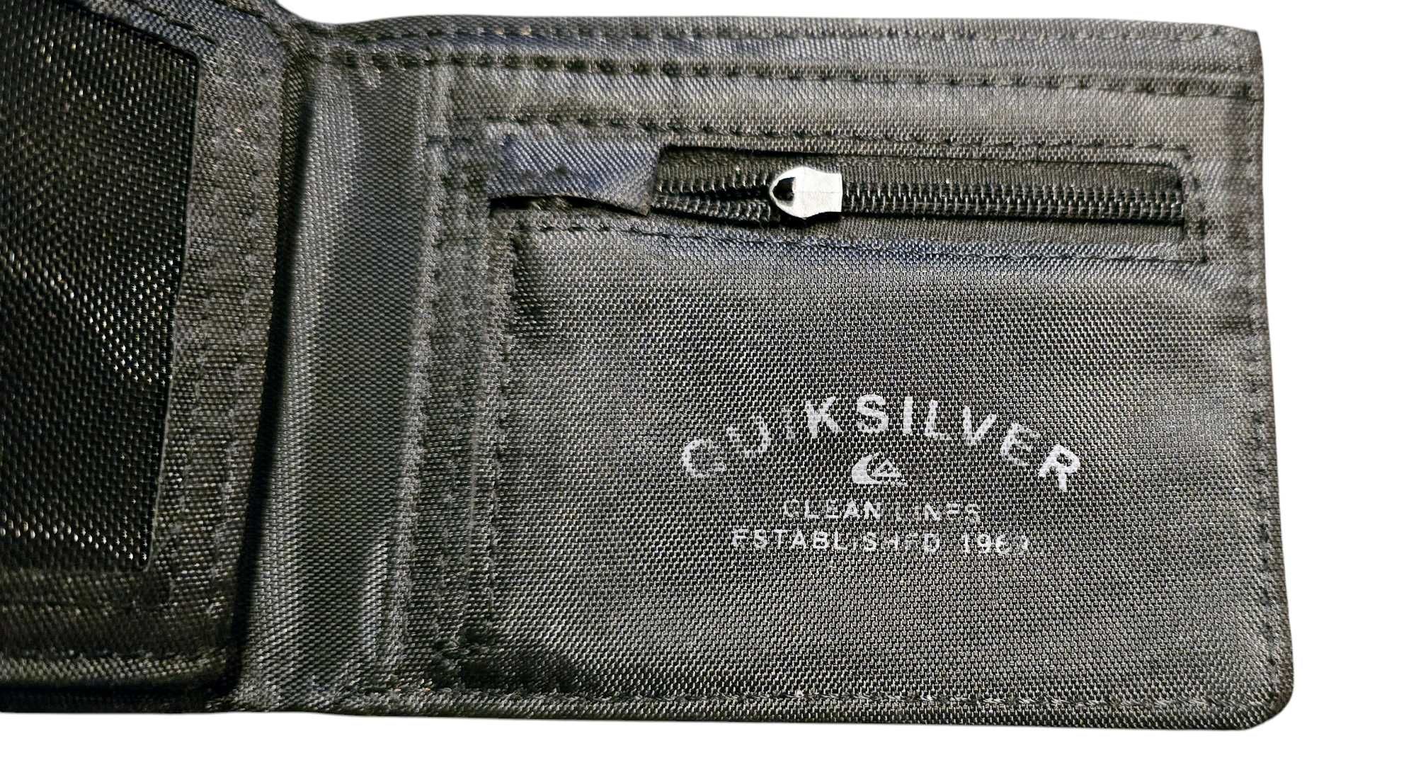 Quiksilver Stitchy Trifold Wallet Portfel Męski Potrójny - Wada