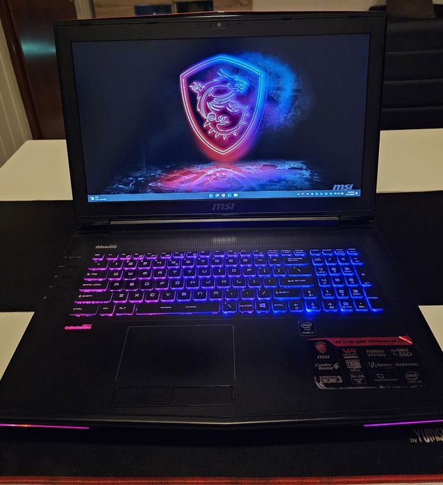MSI GT72VR6RE Dominator PRO i7 6700hq GTX 1070 24GB RAM