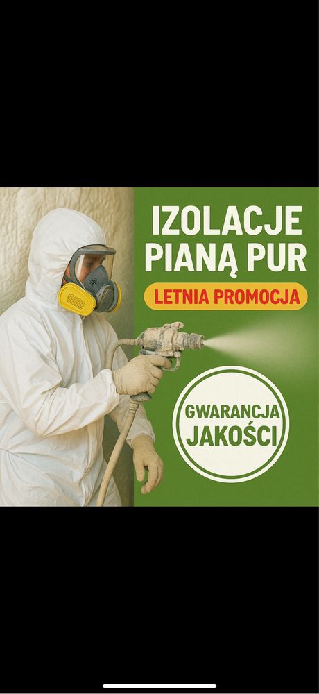 Piana Pur ocieplenia, izolacje natryskowe, program czyste powietrze