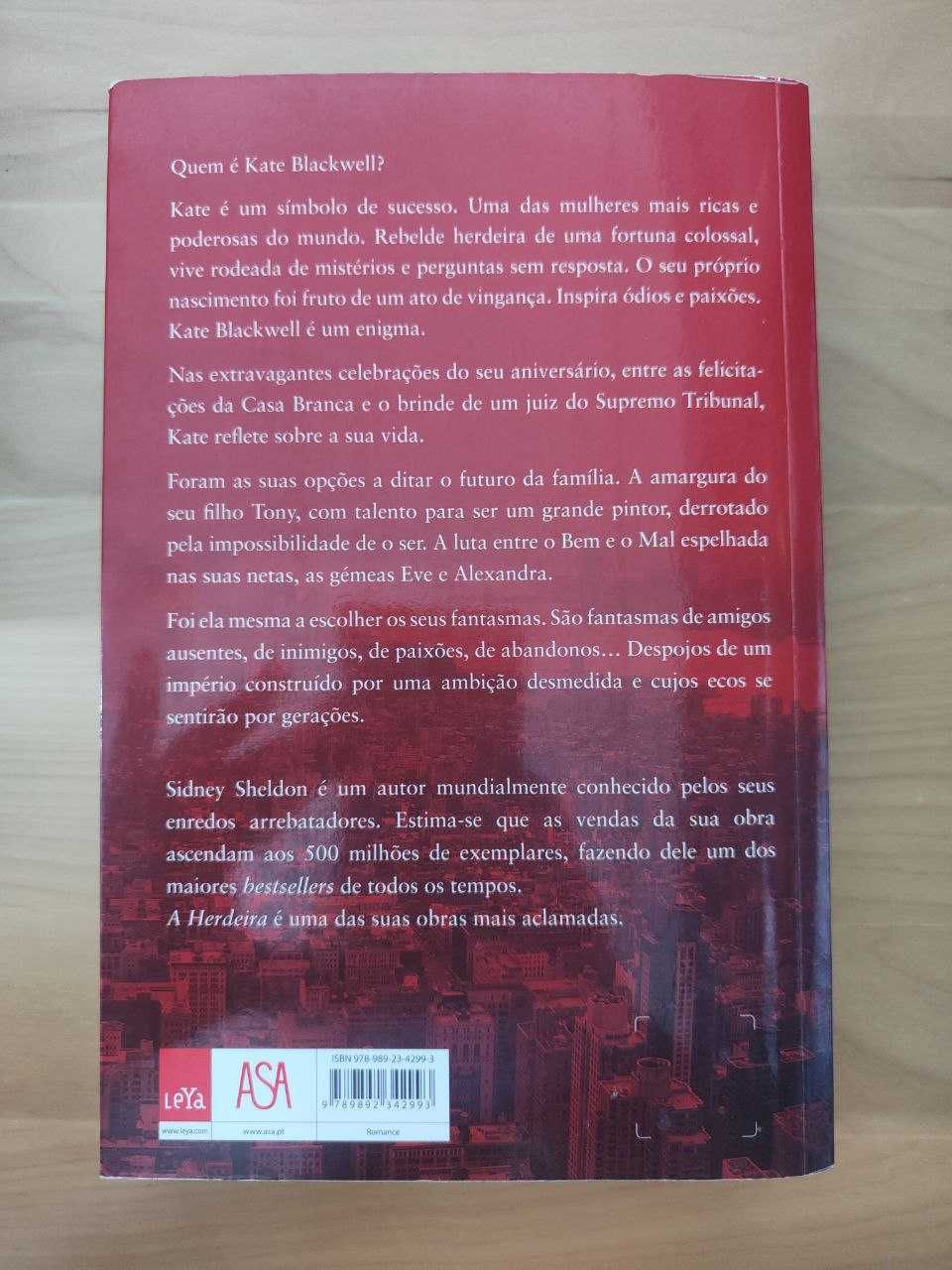 Livro - A Herdeira de Sidney Sheldon