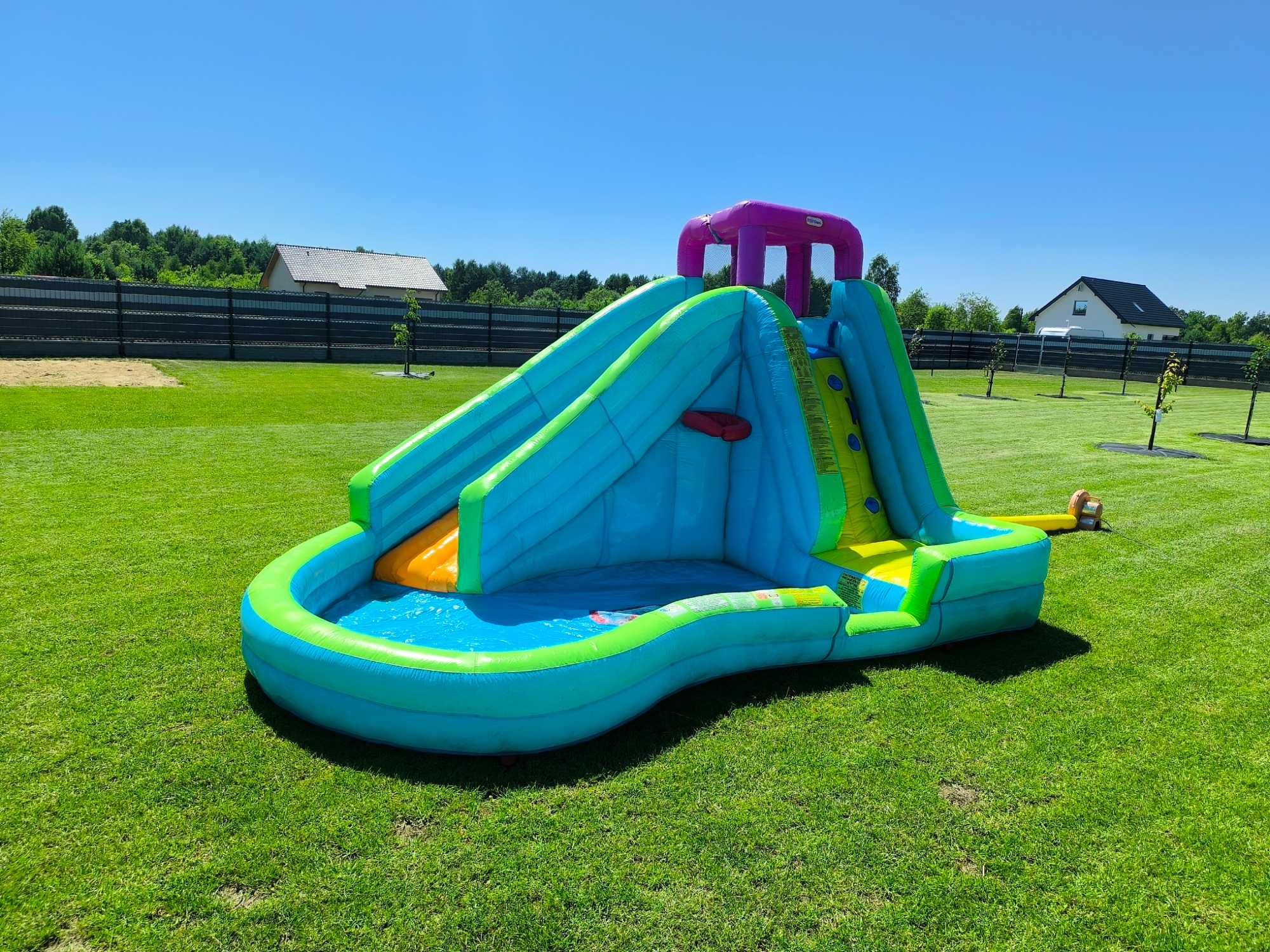 Dmuchaniec Little Tikes Dmuchany Wodny Plac zabaw ze zjeżdżalnią