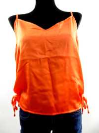 Top na ramiączkach bluzka pomarańczowa nowa Missguided 46 3XL