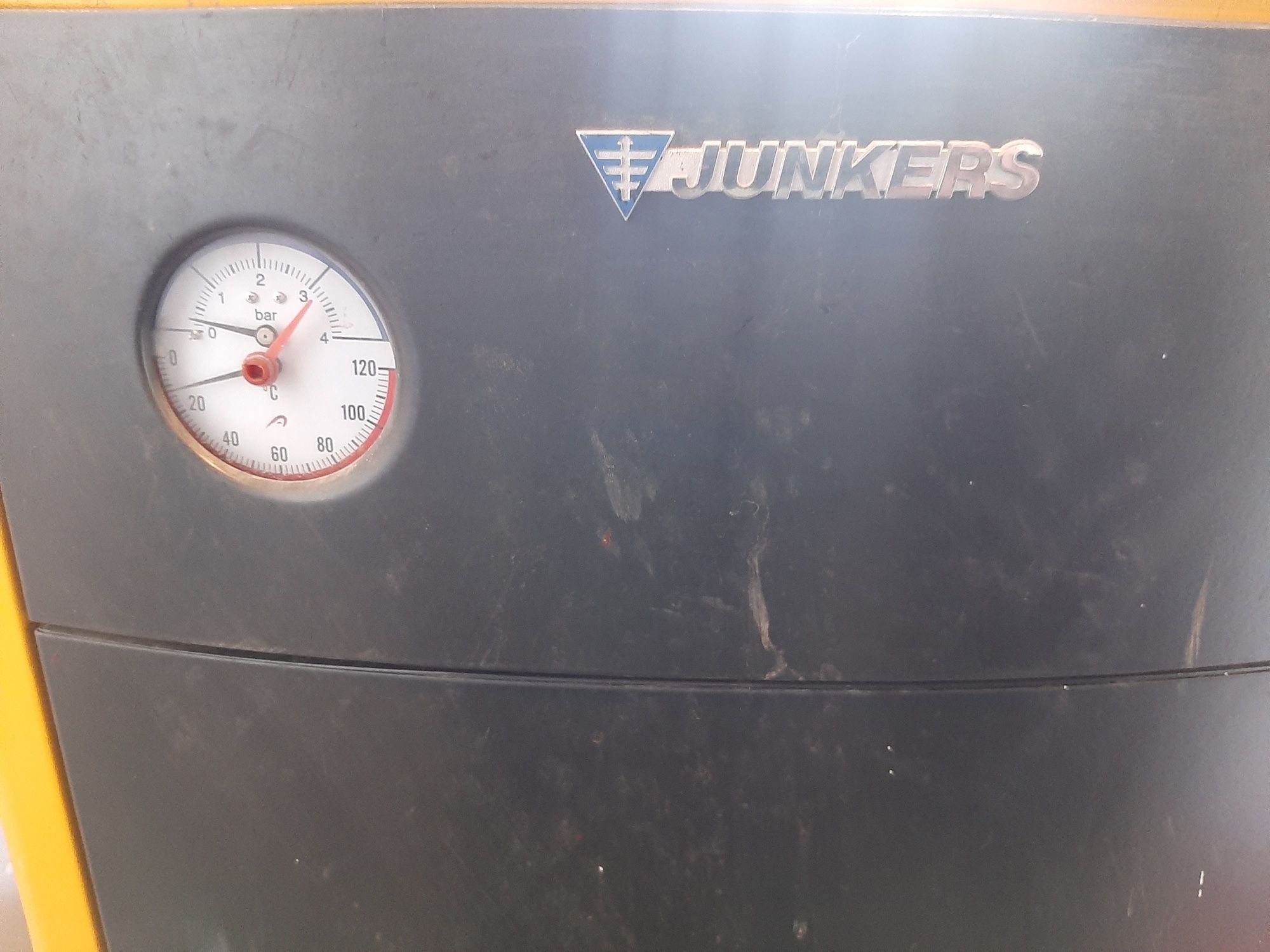 Твердопаливний котел на дровах JUNKERS 28kW.
