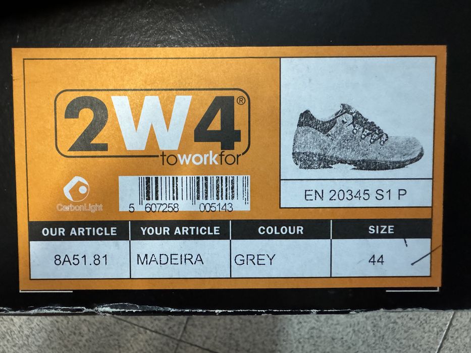 SAPATO 2W4 - Trabalho