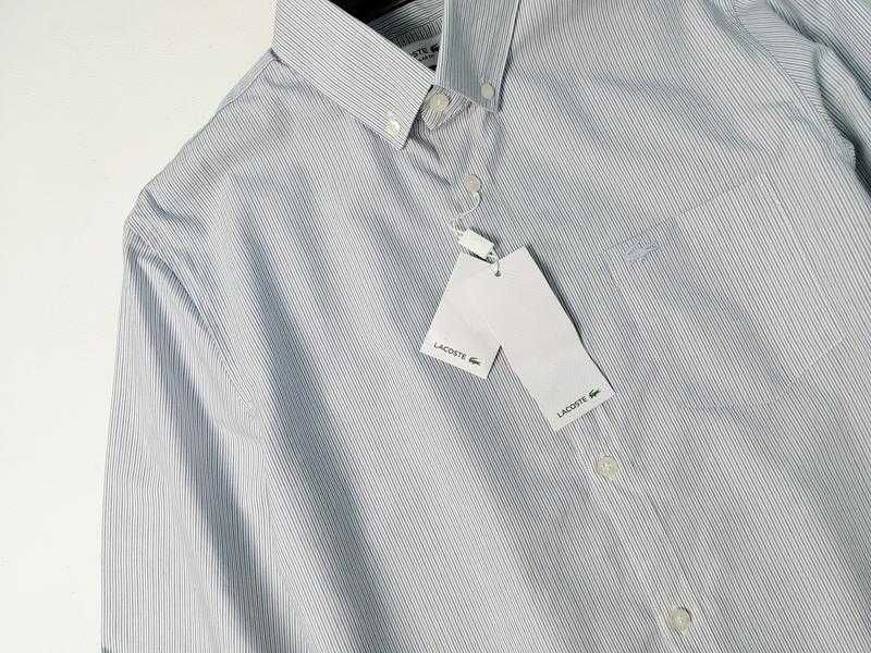 Lacoste брендовая мужская рубашка