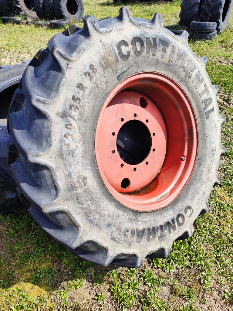 Opona koło jak Nowa 420/85 R28 Continental AC85 16.9R28 MITAS felga
