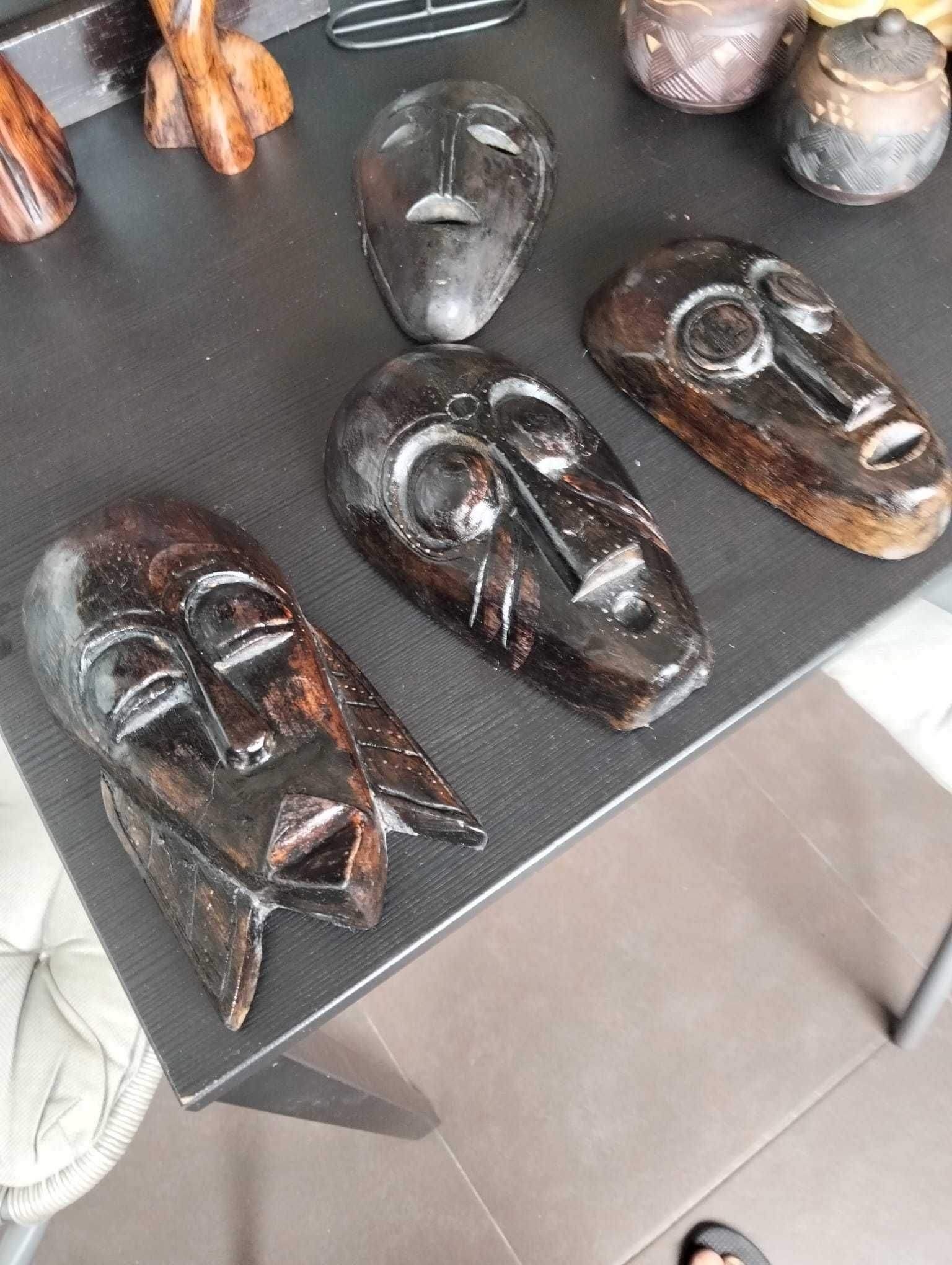 Peças decorativas africanas