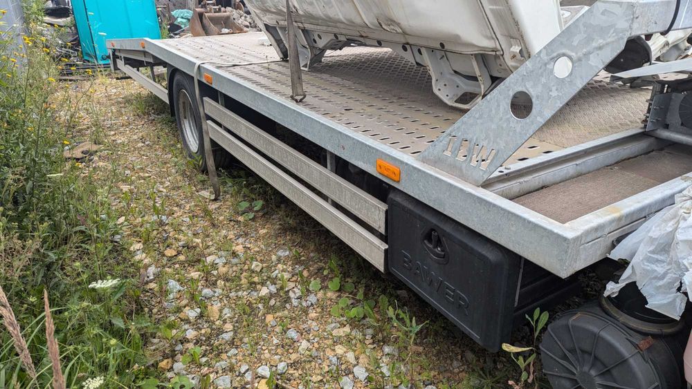 Najazd aluminiowy DMC 7,5T  zabudowa   autolaweta