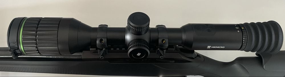 Hikmicro A50T mira diurna e noturna com IR de 850