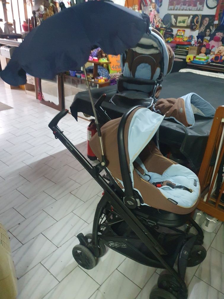 Carro de Bébé com Cadeira e Ovo...Vogue