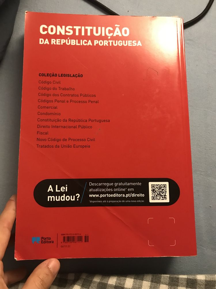 Código Civil + Constituição da República Portuguesa da Porto Editora