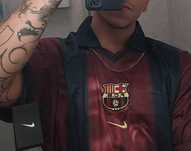 FC Barcelona x Travis Scott Retro 2001 Jersey