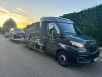 Wynajem lawety zestaw na 3 auta Iveco plus przyczepa na dwa auta