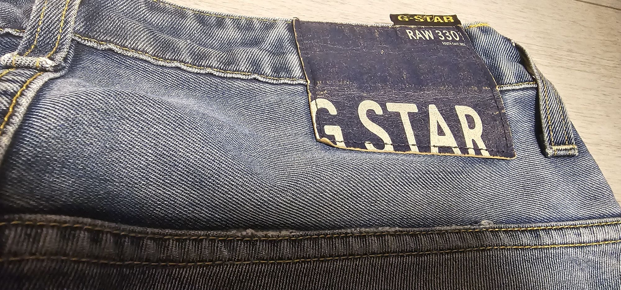 G STAR RAW 3301 męskie dżinsowe spodnie W30 L34 stan na foto