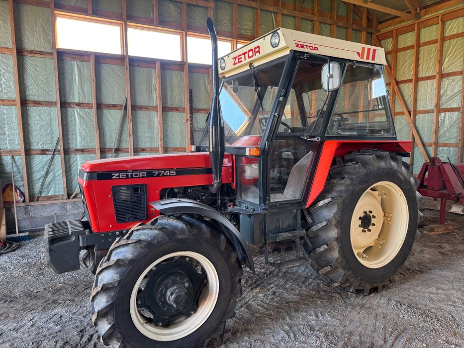 Ciągnik Rolniczy Zetor 7745 Export 4x4 IDEALNY 1329-Mtg