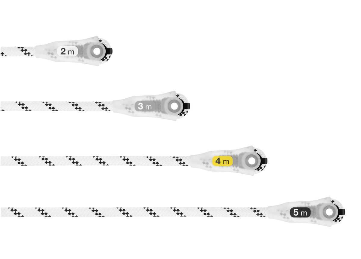 Lonża regulowana przemysłowa Petzl Grillon 5m