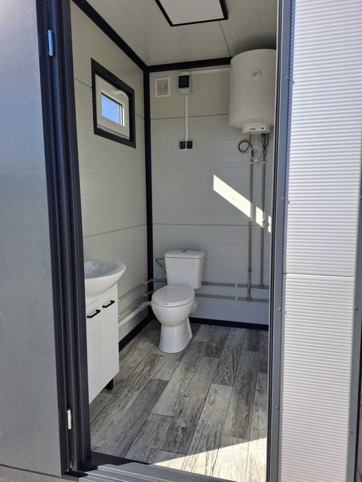 Pawilon 3x2m Kontener Sanitarny Wc Prysznic Przenośna Toaleta Dostawa