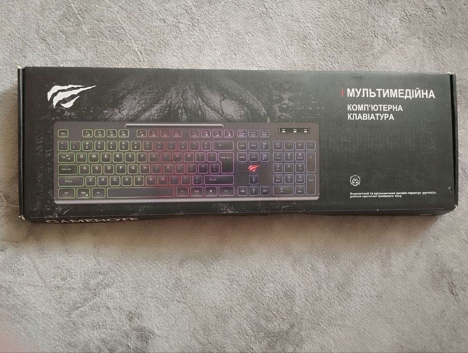 Мультимедийная клавиатура с подсветкой GAMENOTE
