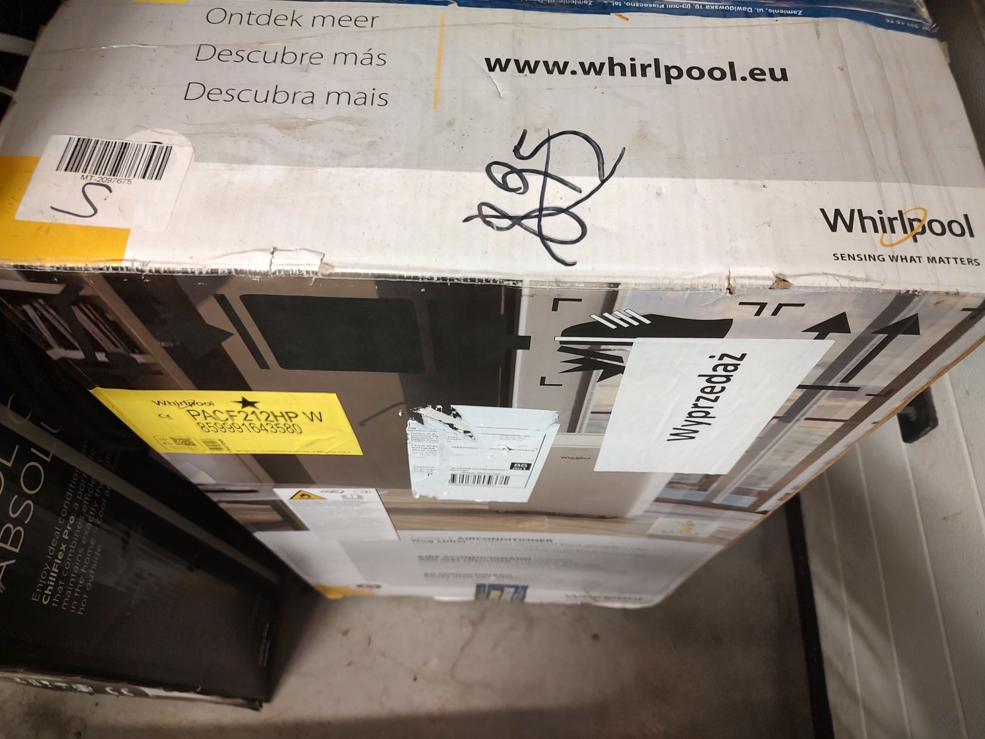 klimatyzator WHIRLPOOL PACF212HP W