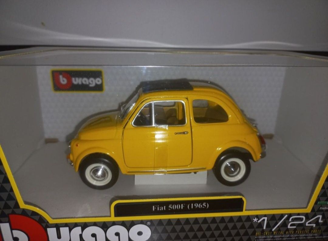 Bburago  Fiat 500 ,1965, skala 1:24.