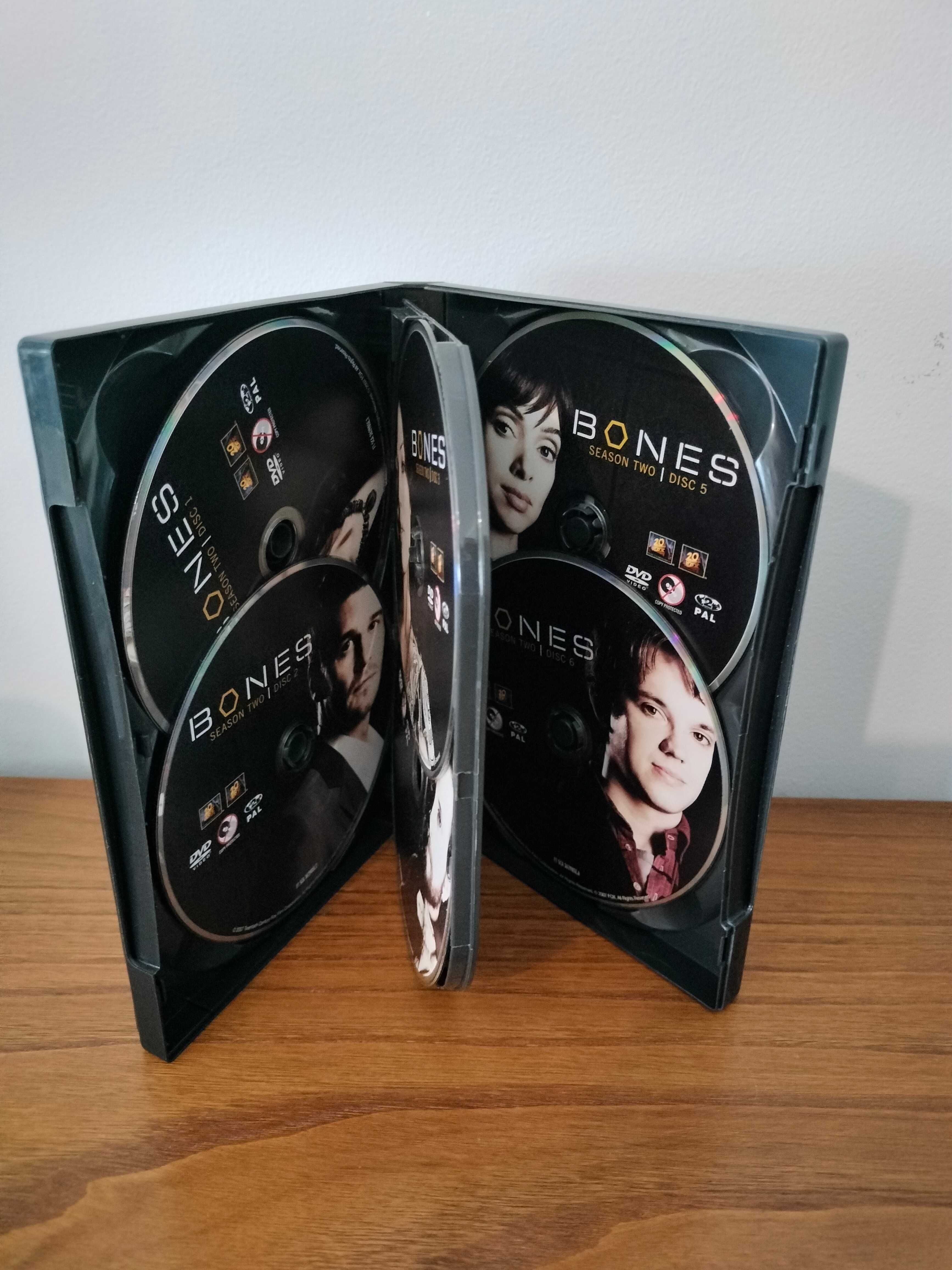 Série DVD: Ossos: Série 2 - Bones: Season 2