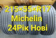 Шини 215 55 R17 Michelin Нові!