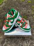 Sapatilhas Nike Off-White Dunk Pine Green Tamanho 44 Com Caixa