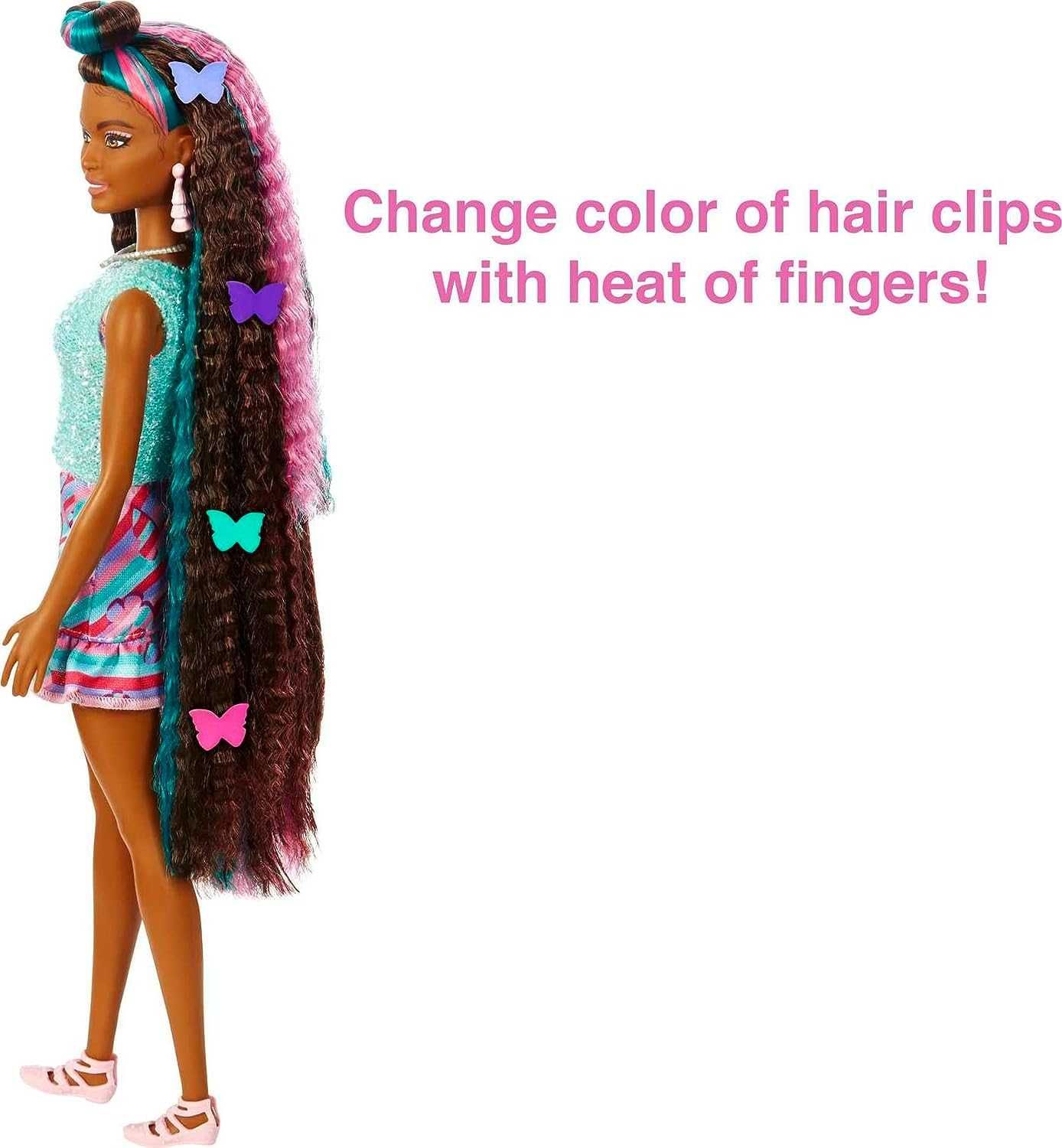 Лялька Barbie Totally Hair, на тему метелика, фантазійне волосся