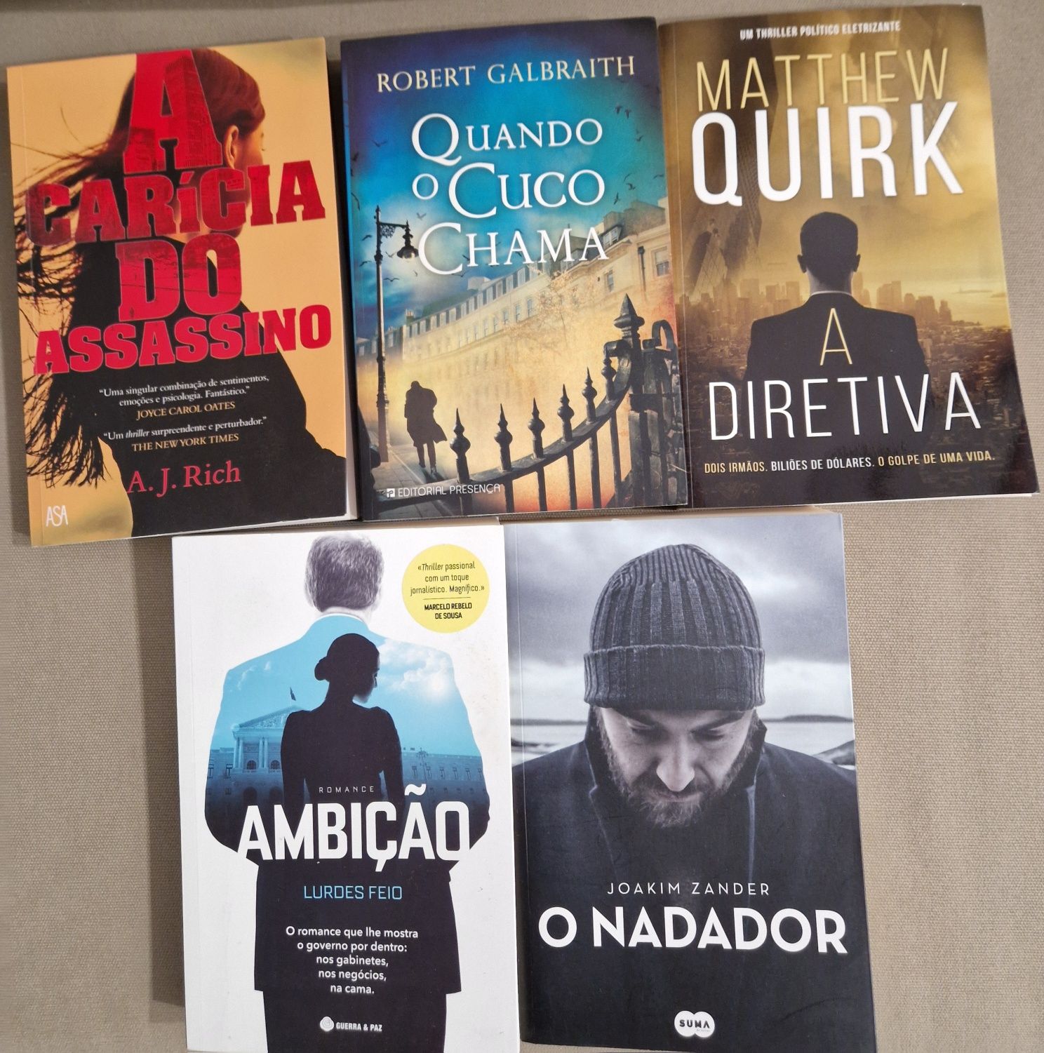 Livros - Pack 20 thrillers - Redução de preço