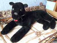Мягкая игрушка черная пантера большая