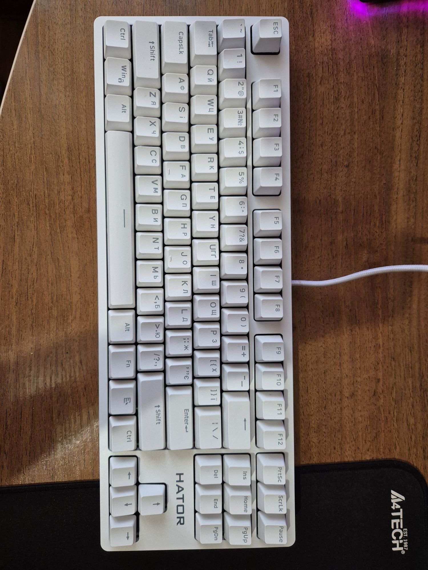 Клавіатура Hator rockfall evo tkl