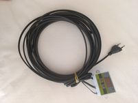 Przewód grzejny samoregulujacy kabel 10m 170W z termostatem