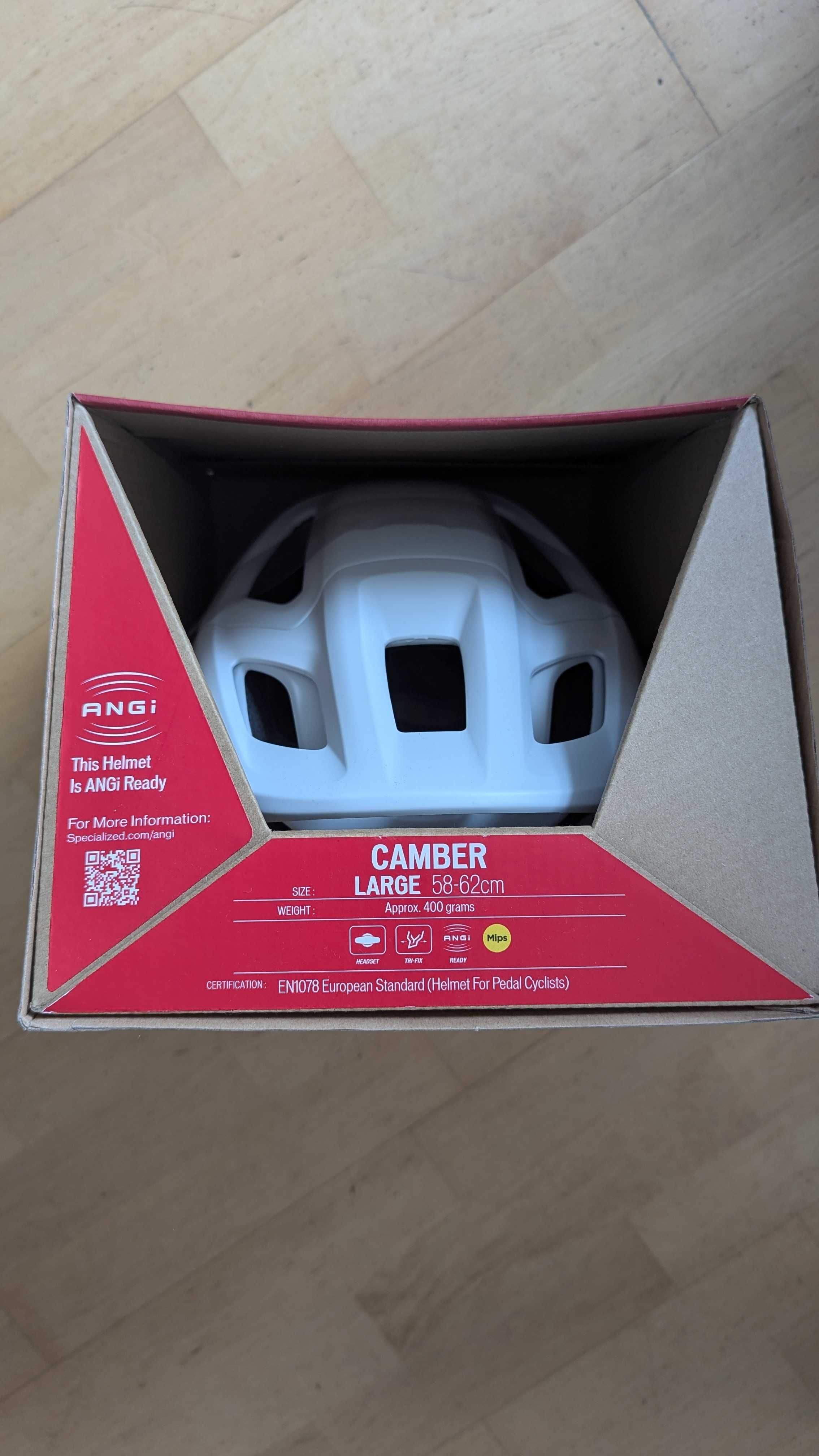 Kask rowerowy Specialized Camber MIPS, biały, L